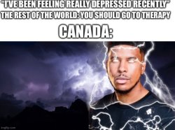 Low Tier Canadian Meme Template