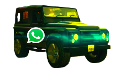 whatsapp land rover Meme Template