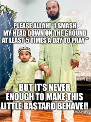 When prayer doesn’t work.. Meme Template