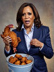 Kamala Chicken Meme Template