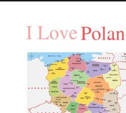 I LOVE POLAND Meme Template