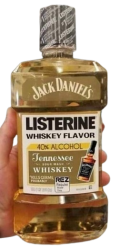 Listerine Whisky Meme Template