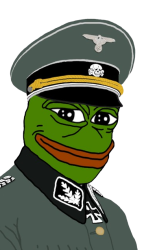 German Pepe Meme Template