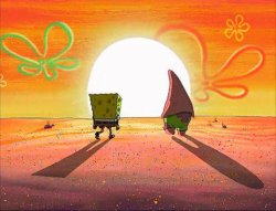 Spongebob sunset Meme Template