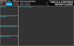 Fries' Imgflip Announcement Meme Template