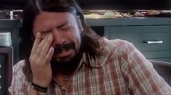 Crying bitch foo Dave Grohl Meme Template