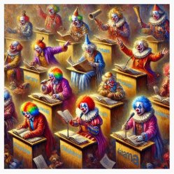 Gospel of Clowns Meme Template