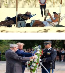 The difference between a fake and real President Meme Template