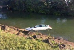 Car in water Meme Template