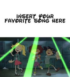 Anne, Sasha and Marcy dancing what song? Meme Template