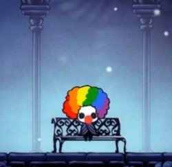 Hollow Knight Clown Meme Template