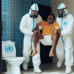 Indian UN Pooping Meme Template