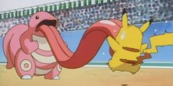 Lickitung attack Meme Template