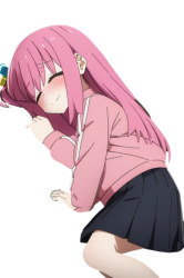 Hitori sleeping Meme Template