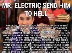 Mr. Electric send him to hell Meme Template