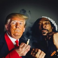 Trump and Snoop Meme Template