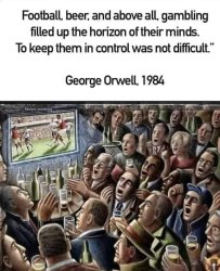 George Orwell Meme Template