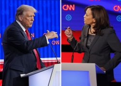 Trump & Harris Meme Template