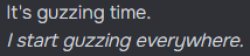 guzzing time Meme Template