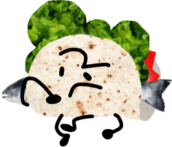 Realistic BFDI Taco Meme Template