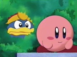 Dedede In Bush Meme Template