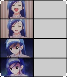 anime it gets worse Meme Template