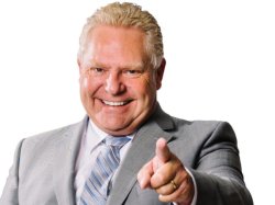 Doug Ford: “I said no cellphones in class” Meme Template