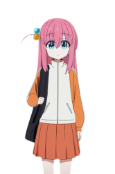 Hitori Gotoh - Wander Outfit Meme Template