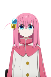 Hitori Gotoh - Winter Outfit Meme Template
