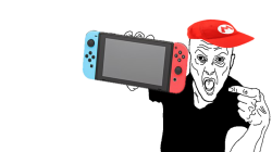 Super mario Nintendo switch soyjak Meme Template