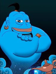 groyper genie Meme Template