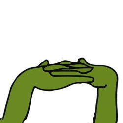 groyper hands Meme Template