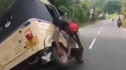 Stunt Auto Rickshaw Meme Template