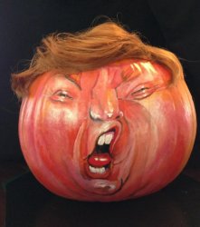 trump pumpkin Meme Template