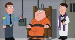 Peter Griffin getting executed Meme Template