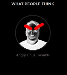 Angry Linus Torvalds Meme Template