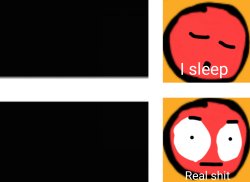 Sleeping stupid ball Meme Template
