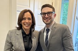 Kamala Harris & Alex Soros Meme Template