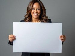 Kamala Harris sign Meme Template