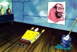 Spongebob Worship JuDIEst Devil Meme Template