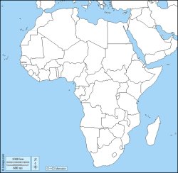 Map africa Meme Template