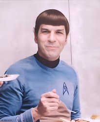 Smiling Spock Meme Template