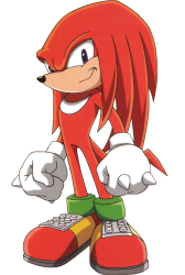 Knuckles the Echidna (Sonic X anime) Meme Template