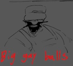 Big gay balls Meme Template