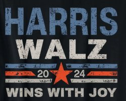 Harris Walz Team Normal wins with joy Meme Template