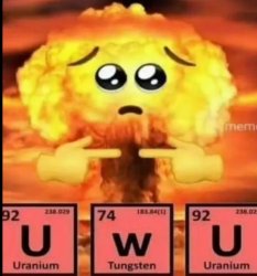 nuclear explosion uwu Meme Template