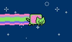 Trisexual Nyan Cat Meme Template
