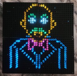 Lite-Brite Steve Harvey Meme Template