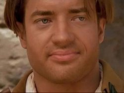 Brendan Fraser Disgust Meme Template