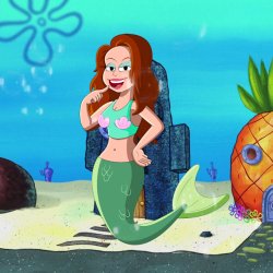 cartoon mermaid Meme Template